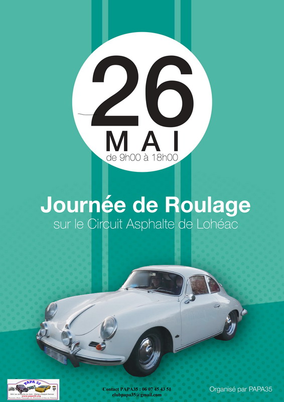 Affiche Roulage Lohéac 2017