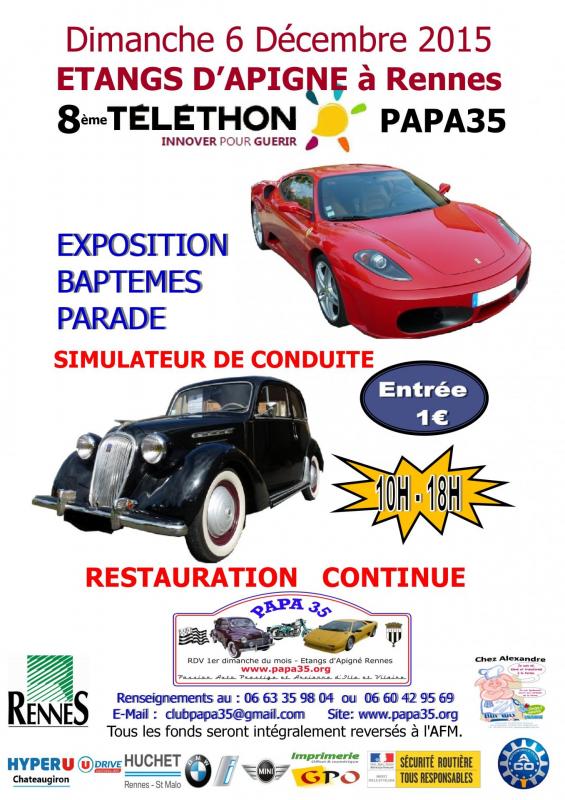 Affiche 8eme Téléthon