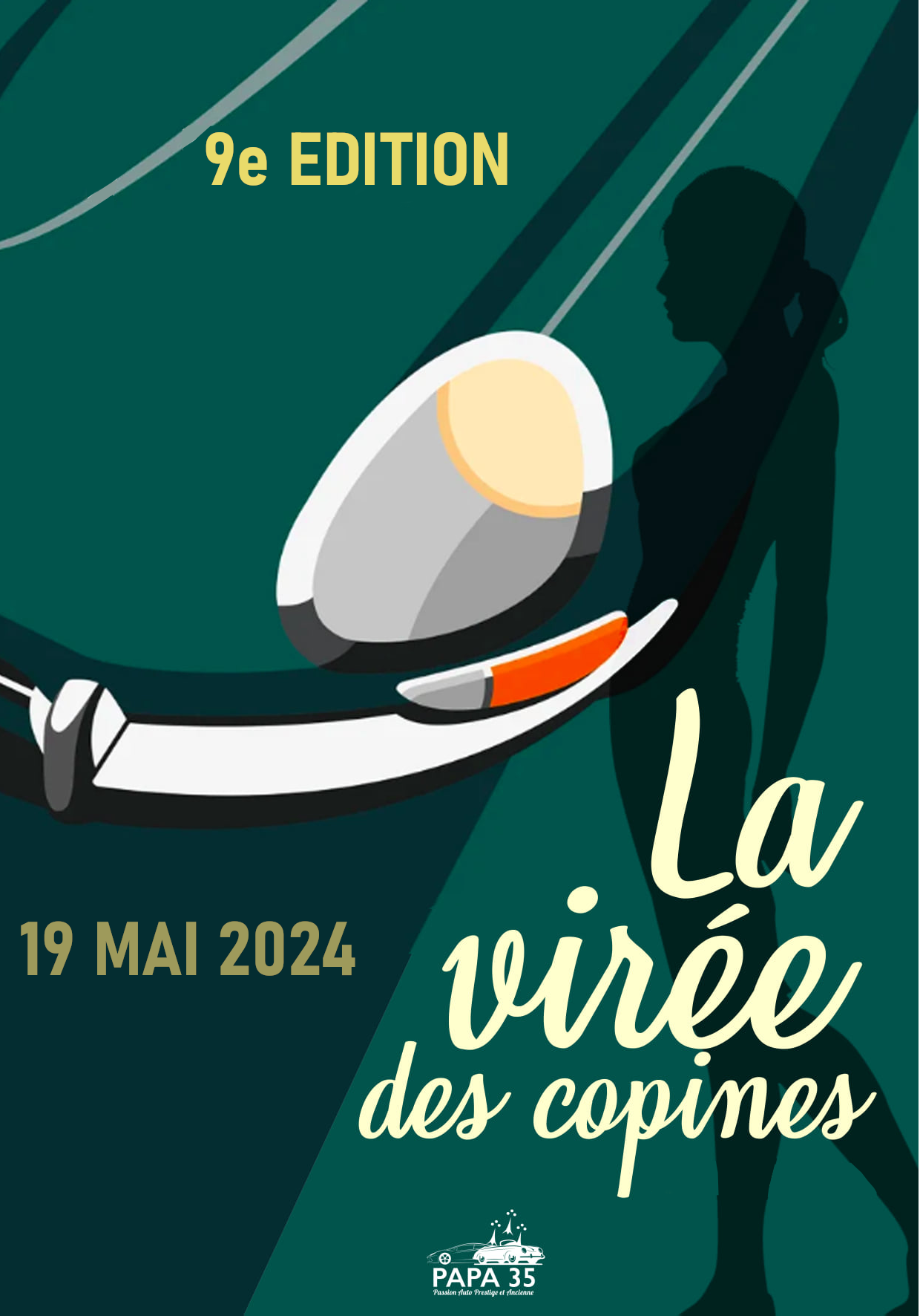 Affiche viree des copines 2024