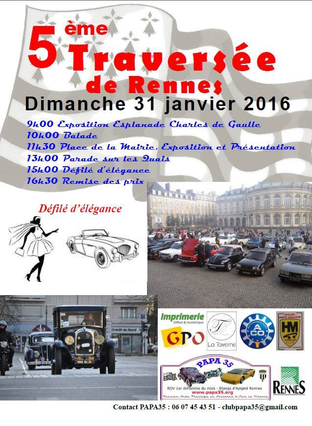 Traversee de rennes 2016